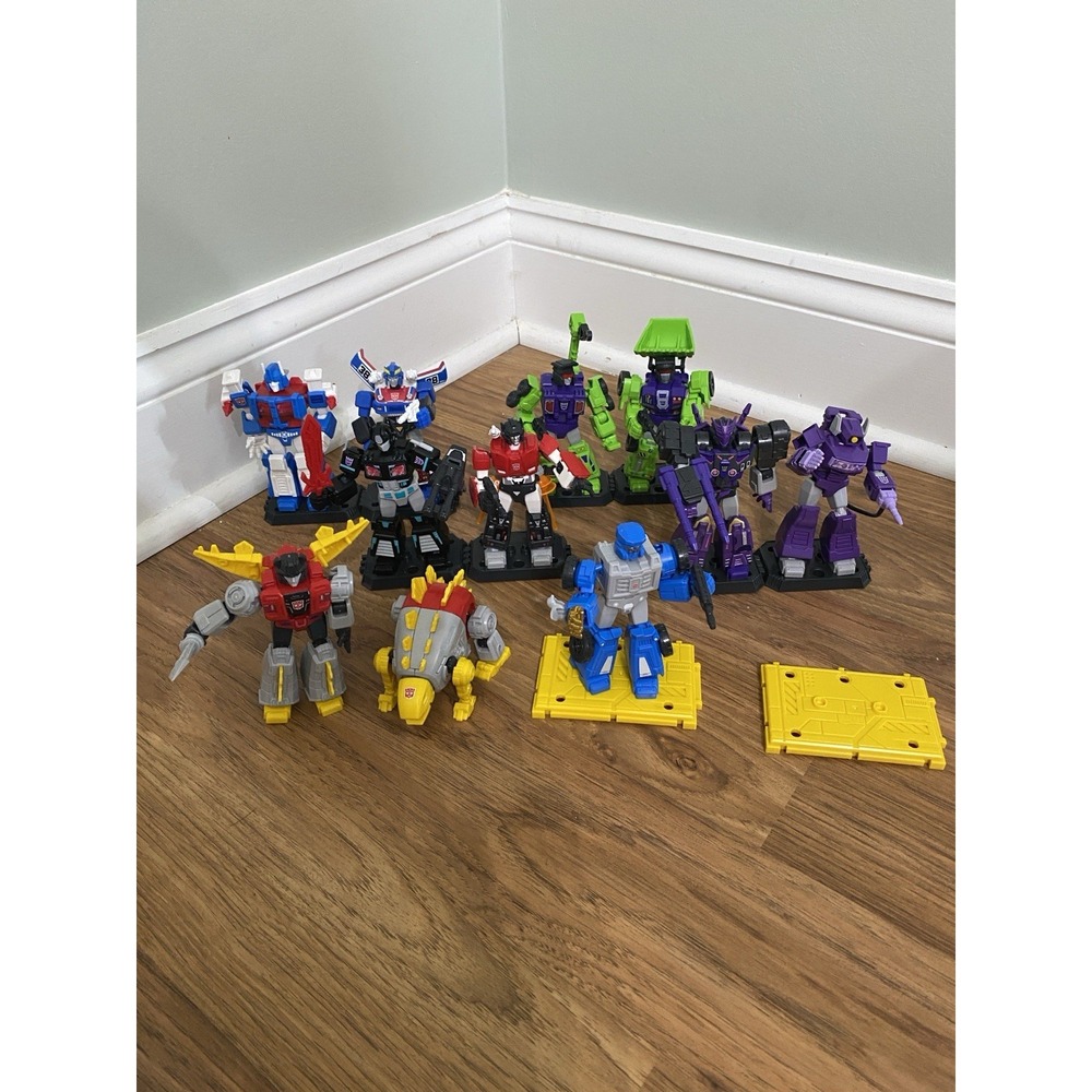 Blokees Transformers Galaxy Version Lot of 11 Dinobot Assembled